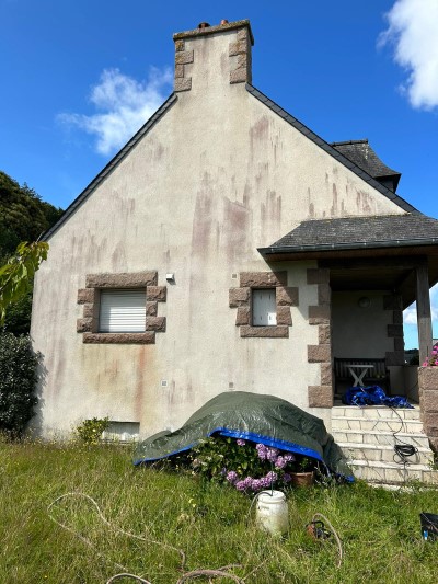 Nettoyage de façade avant