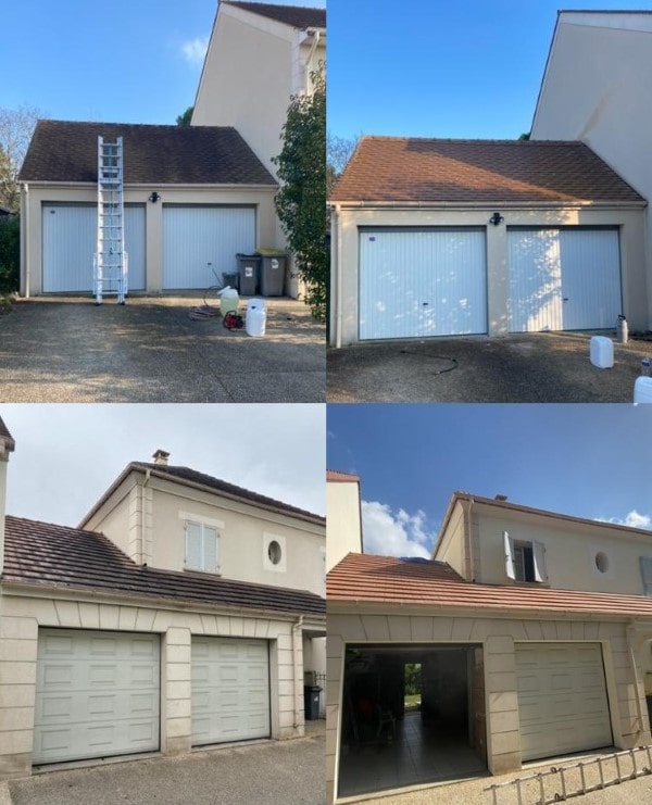 Nettoyage de toiture