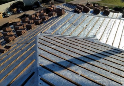 Installation de toiture