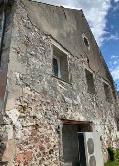 Enduit de façade avant